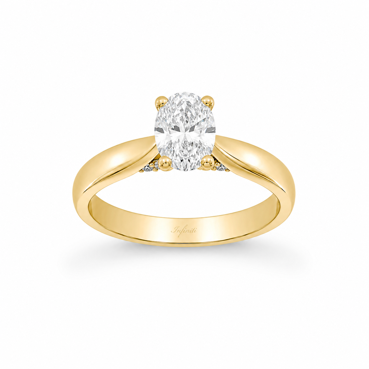 Anillo Oro 14k - 0.70 CT Diamante de Laboratorio