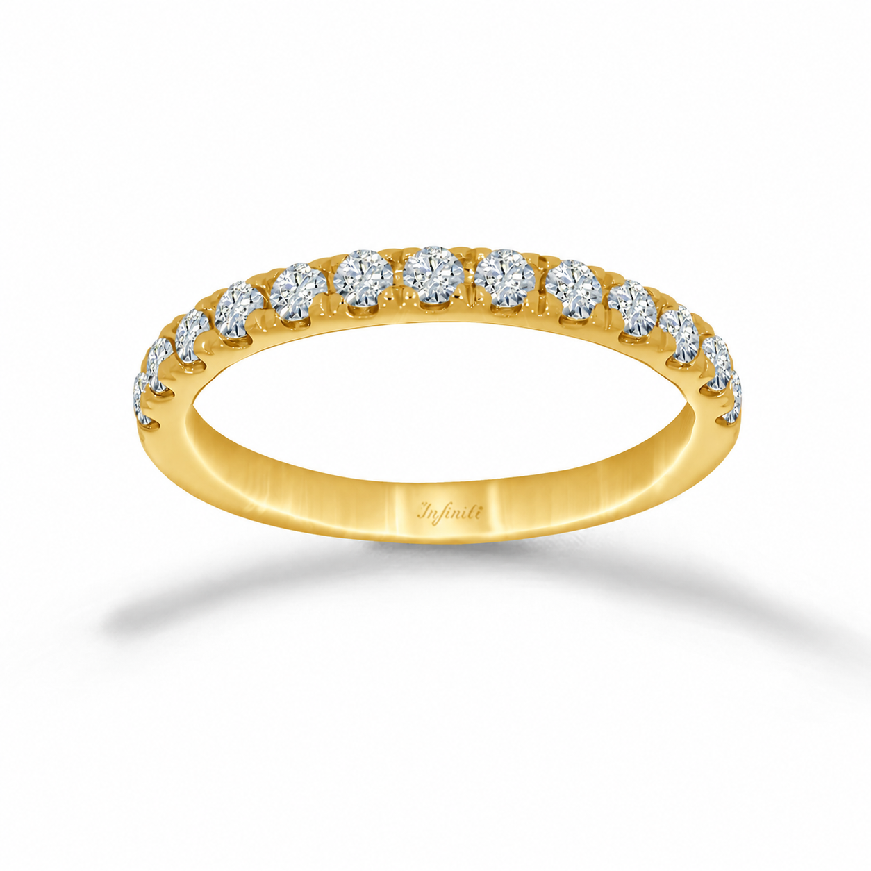 Churumbela Oro 14k - Diamantes Laboratorio de 0.36 ctw