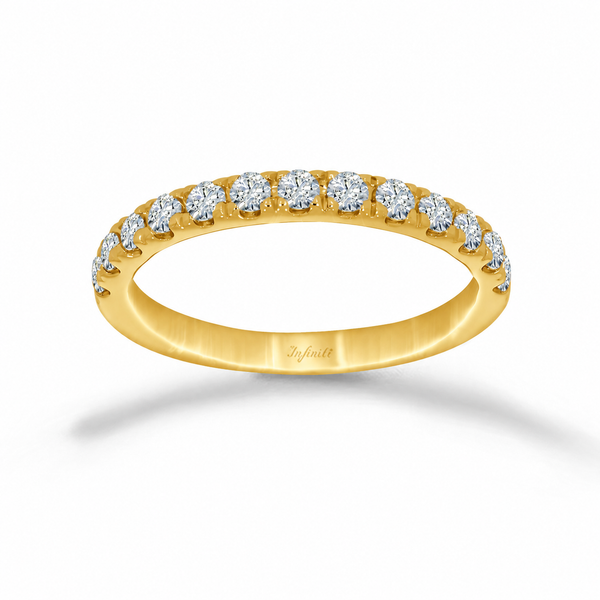Churumbela Oro 14k - Diamantes Laboratorio de 0.36 ctw