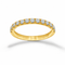 Churumbela Oro 14k - Diamantes Laboratorio de 0.36 ctw