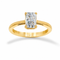 Anillo Oro 14k - 1.00 CT Diamante de Laboratorio IGI