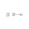 Broquel Oro Blanco 14k - Diamante Laboratorio 0.50 CTW