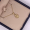 Medalla Oro 14k - Espíritu Santo 1.8 cm con Zirconias