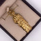 Dije San Judas Tadeo, 5.3 cm alto 1.8 cm Largo, Oro 10k