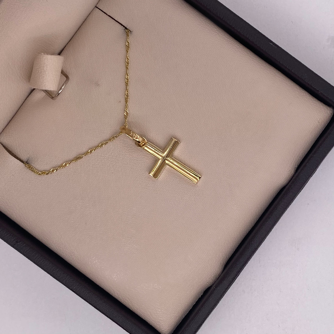 Cruz Oro 14k - 2.2 cm