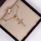 Cruz con Cristo 3 cm - Oro 10k