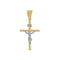 Cruz con Cristo 3.5 cm - Oro 10k