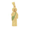 Dije Oro 10k - San Judas Tadeo 4 cm Alto con Zirconias