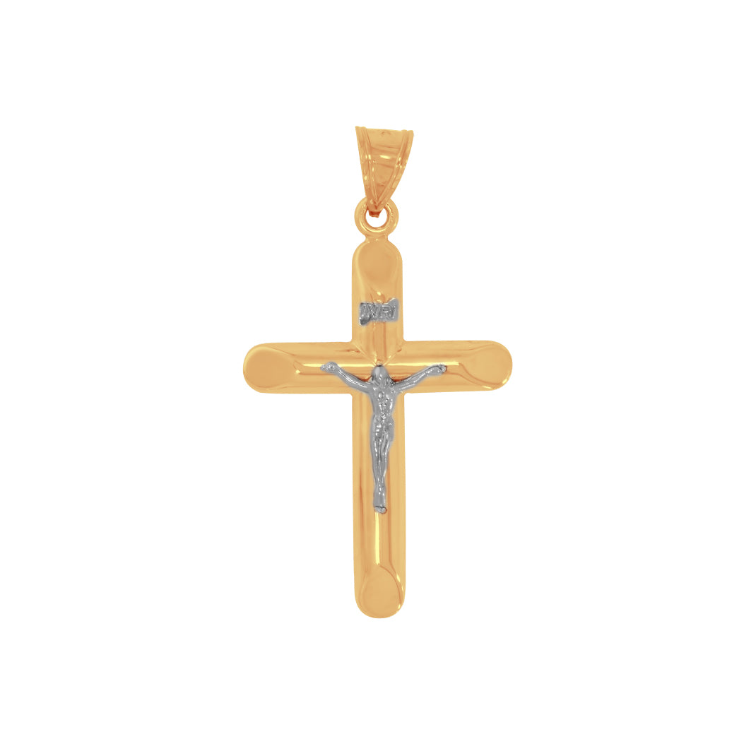 Cruz con Cristo 5.5 cm - Oro 10k