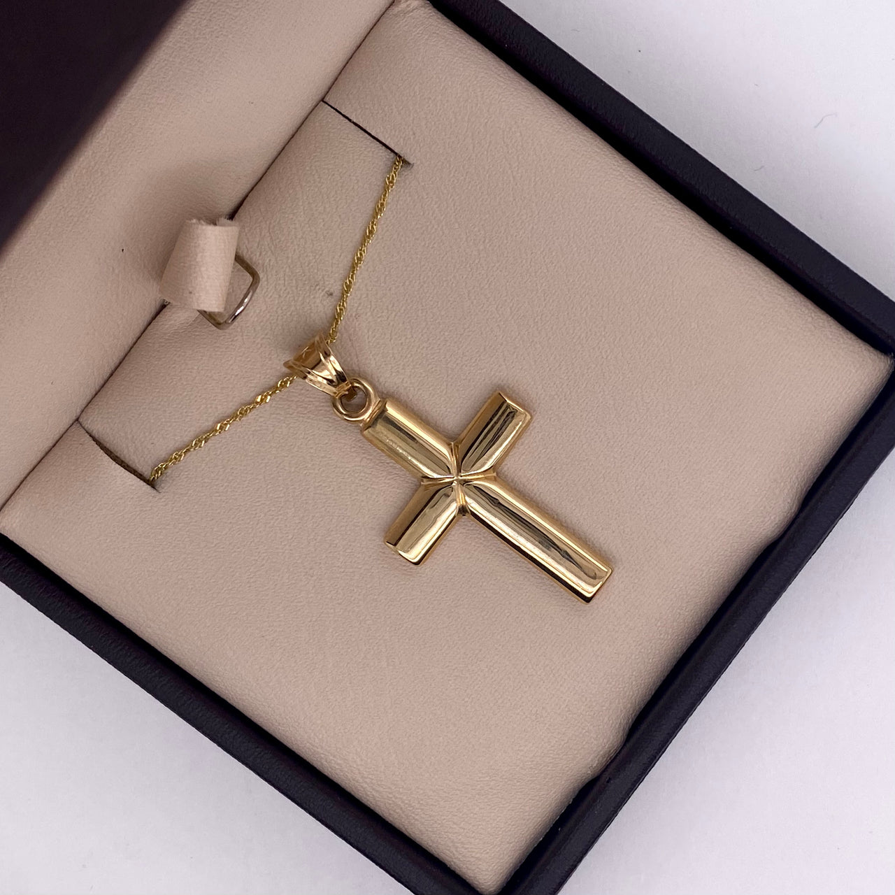 Cruz Oro 10k - Lisa 3.5 cm