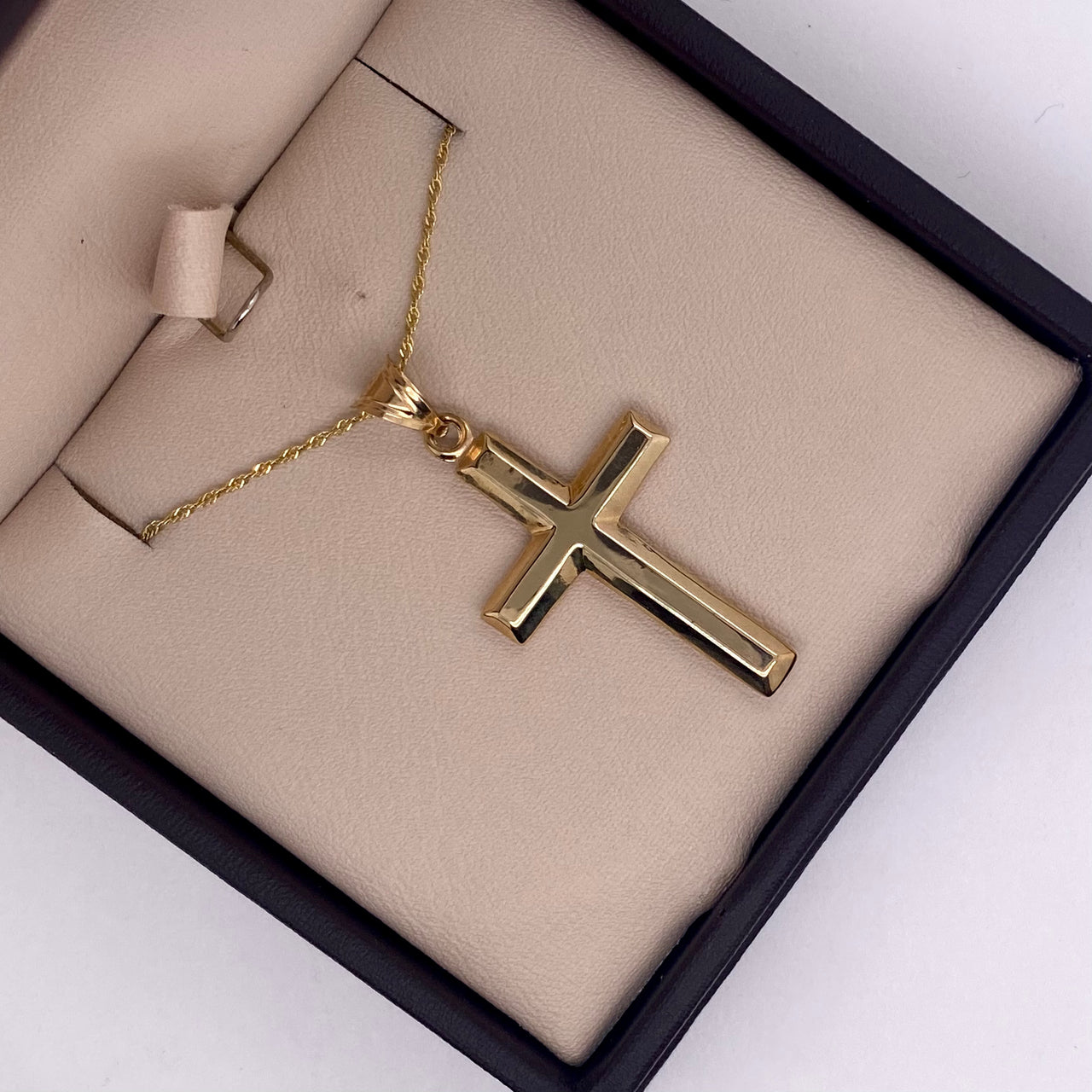 Cruz Oro 10k - Lisa 3.7 cm