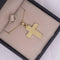 Cruz Oro 10k - Lisa 3.3 cm