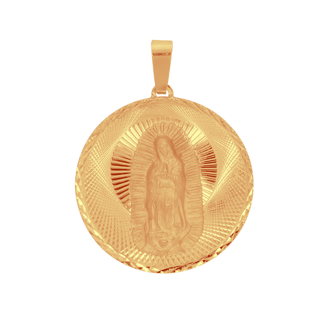 Medalla Oro 10k - Virgen de Guadalupe