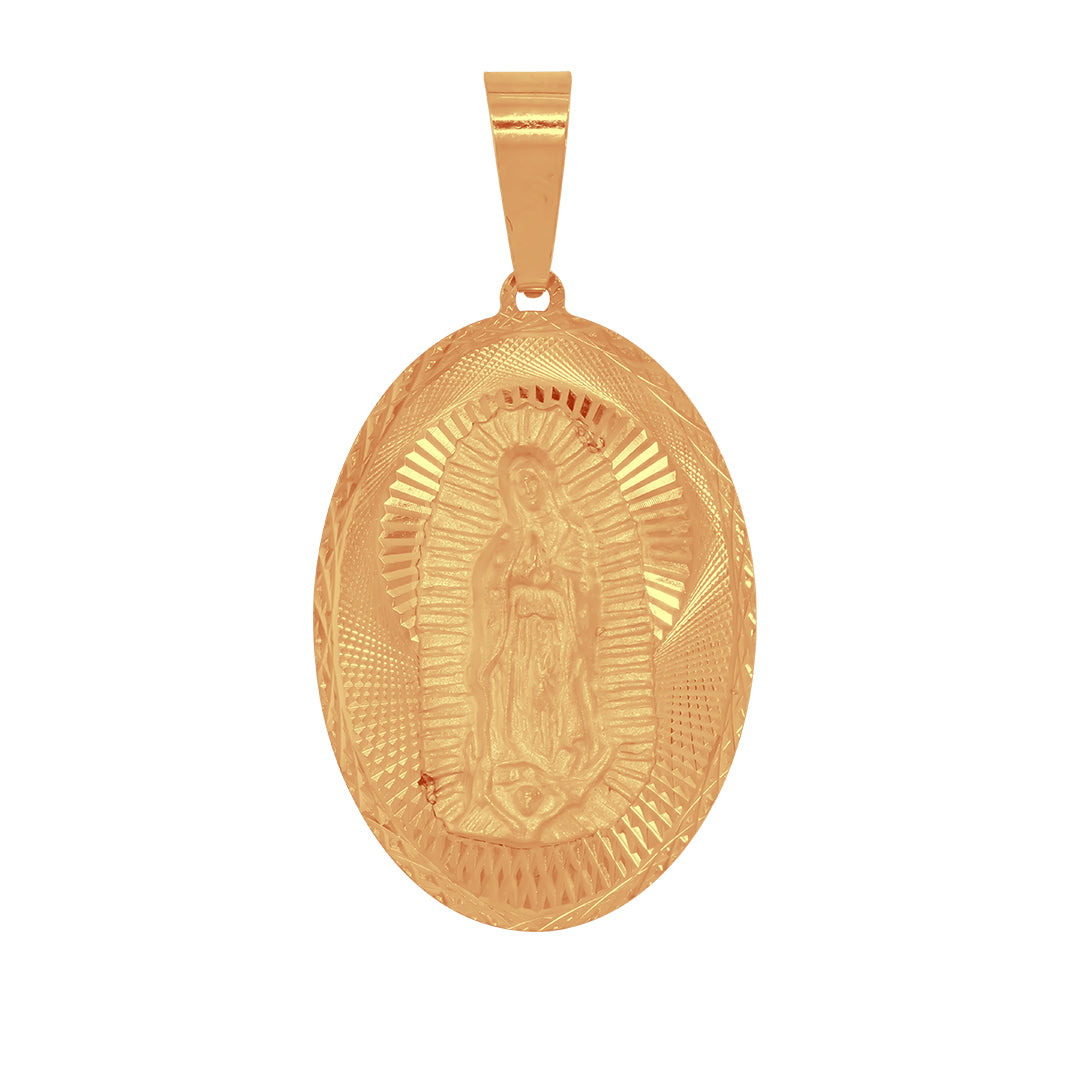 Medalla Oro 10k - Virgen de Guadalupe