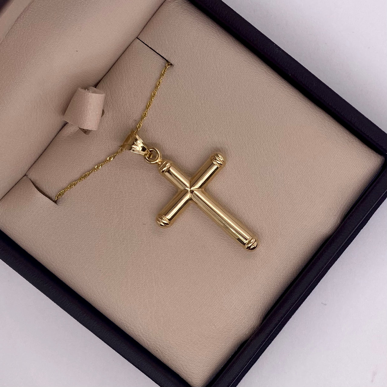 Cruz Oro 10k - Lisa 3.5 cm