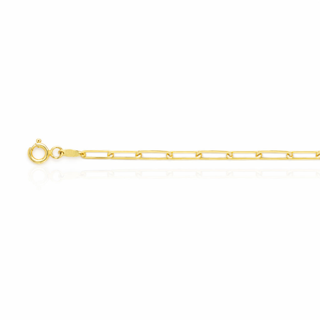 Pulsera Oro 10k - Clip 19 cm