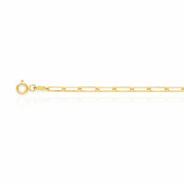 Pulsera Oro 10k - Clip 19 cm