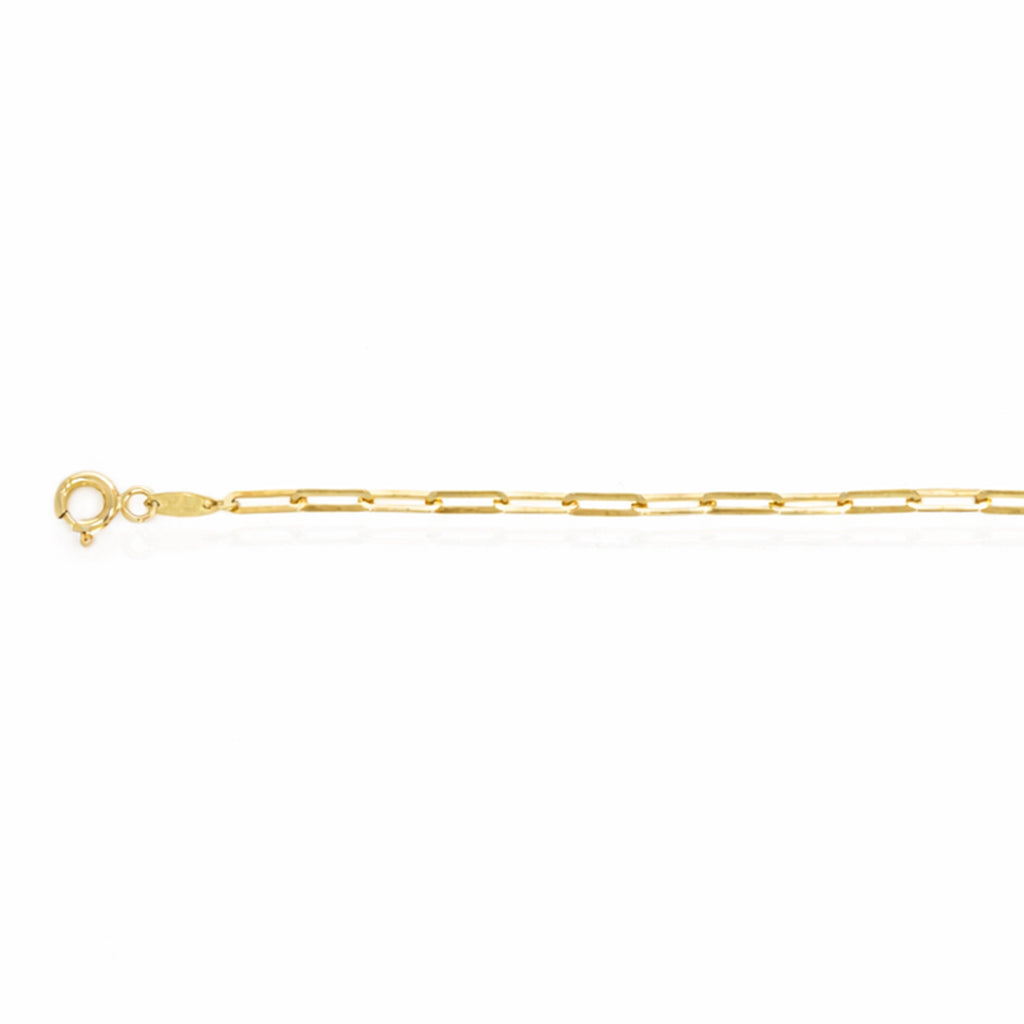 Pulsera Oro 10k - Clip 19 cm