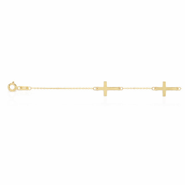 Pulsera Oro 10k - Cruces