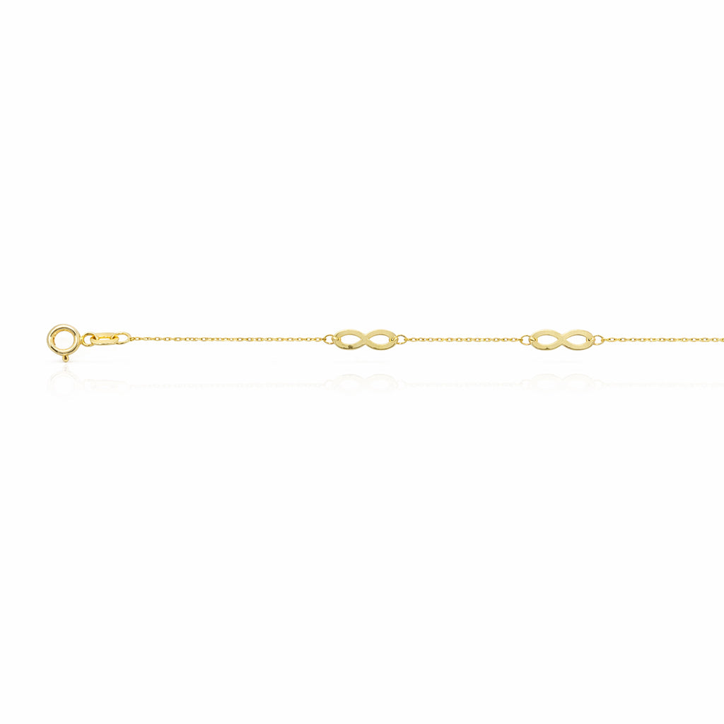 Pulsera Oro 10k - Infinitos