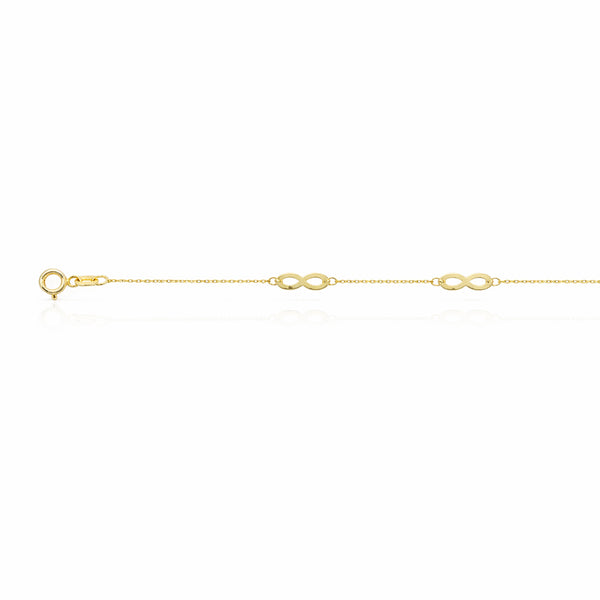Pulsera Oro 10k - Infinitos