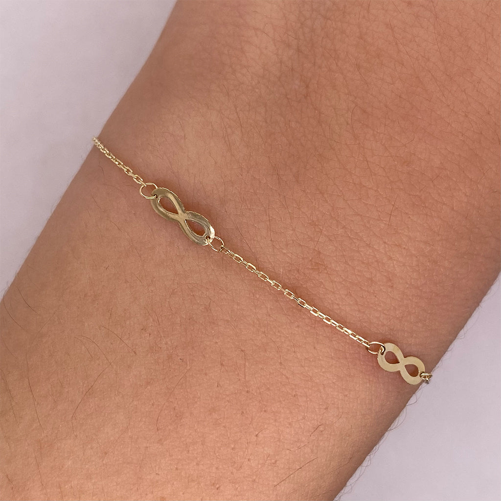 Pulsera Oro 10k - Infinitos