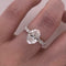 Anillo Oro 14k - 2.65 CTW Diamante de Laboratorio IGI