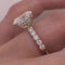 Anillo Oro 14k - 2.65 CTW Diamante de Laboratorio IGI