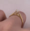 Anillo Oro 14k - 0.19 CT Diamante de Laboratorio