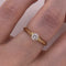 Anillo Oro 14k - 0.19 CT Diamante de Laboratorio