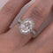 Anillo Oro Blanco 14k - 2.40 CTW Diamante de Laboratorio IGI