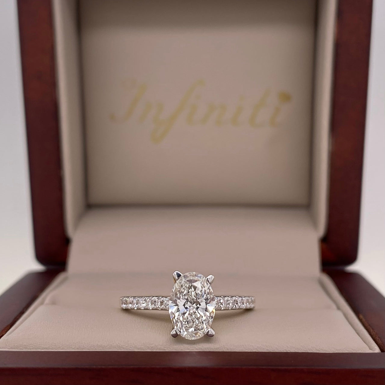 Anillo Oro 14k - 1.20 CTW Diamante de Laboratorio IGI