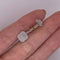 Broquel Oro 14k - Cuadro con Diamantes con un Peso Total de 31 Puntos
