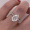 Anillo Oro Blanco 14k - 2.30 CTW Diamante de Laboratorio IGI