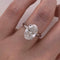 Anillo Oro Blanco 14k - 3.00 CT Diamante de Laboratorio IGI