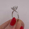 Anillo Oro Blanco 14k - 3.00 CT Diamante de Laboratorio IGI