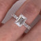 Anillo Oro Blanco 14k - 2.70 CTW Diamante de Laboratorio IGI