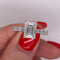 Anillo Oro Blanco 14k - 2.70 CTW Diamante de Laboratorio IGI