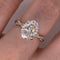 Anillo Oro 14k - 2.15 CTW Diamante de Laboratorio IGI