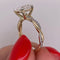 Anillo Oro 14k - 2.15 CTW Diamante de Laboratorio IGI