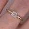 Anillo Oro 14k - 0.50 CT Diamante de Laboratorio IGI