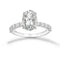 Anillo Oro Blanco 14k - 2.65 CTW Diamante de Laboratorio IGI