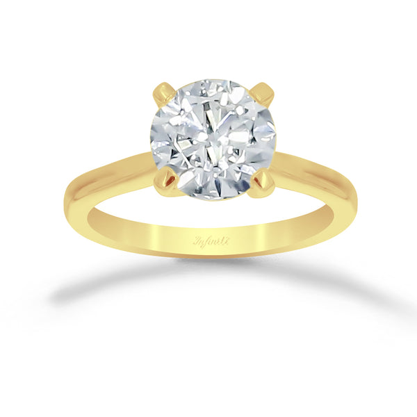 Anillo Oro 14k - 2.00 CT Diamante de Laboratorio IGI