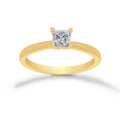 Anillo Oro 14k - 0.50 CT Diamante de Laboratorio IGI