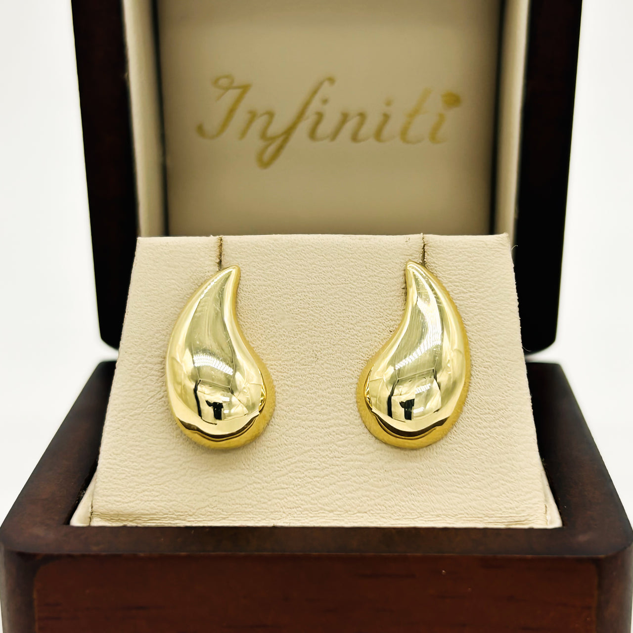 Aretes Oro 10k - Gota