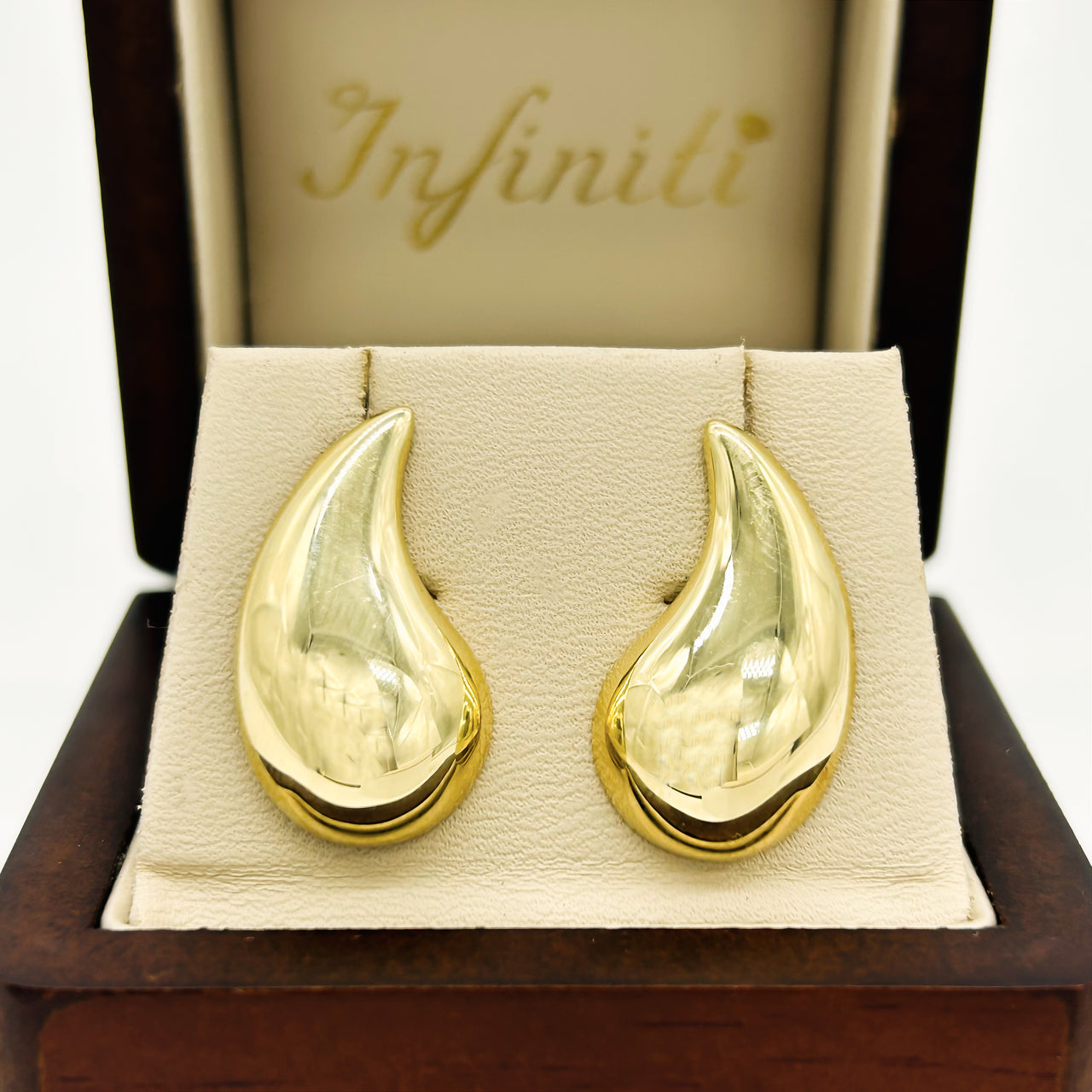 Aretes Oro 10k - Gota
