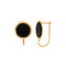 Arete Oro 10k - Onix