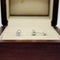Broquel Oro Blanco 14k - Diamante Laboratorio 0.31 CTW