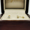Broquel Oro 14k - Diamante Laboratorio 0.31 CTW