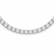 Tennis Necklace Oro Blanco 10k - Diamante Lab Grown